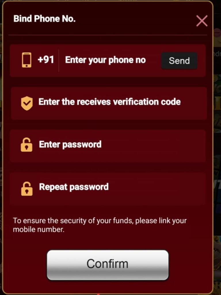 360 INR App register image